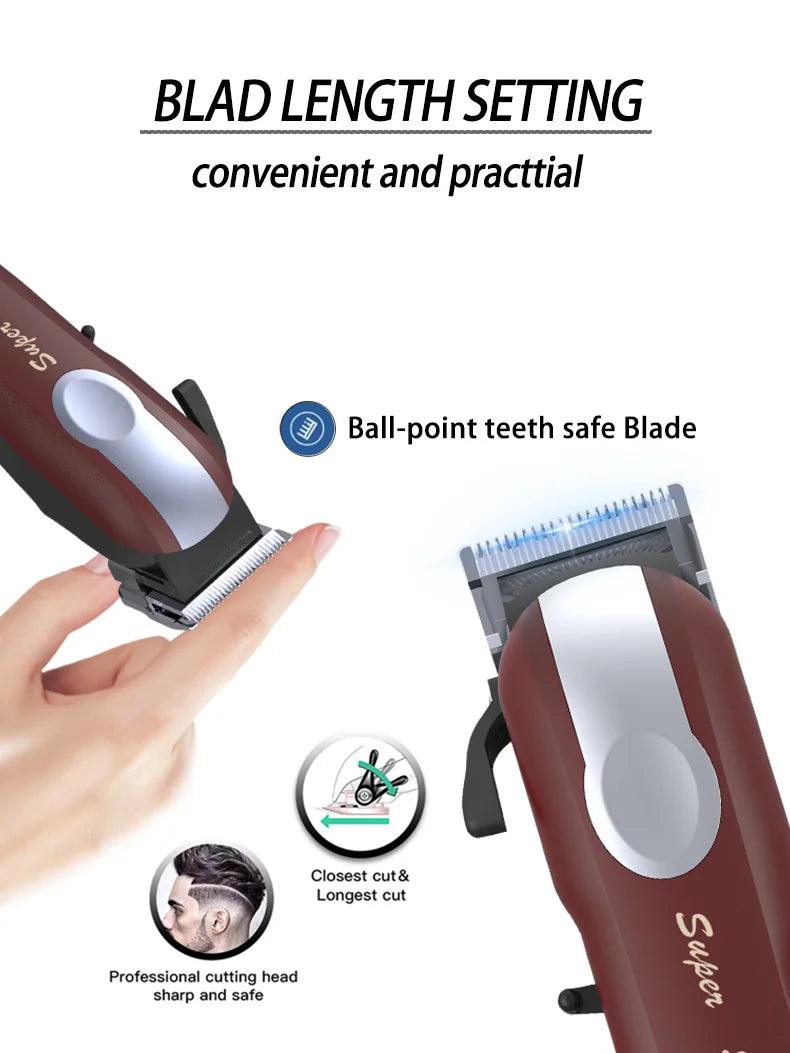Professional Hair Clipper Powerful Lithium Battery USB Chargeable - Empire P.E