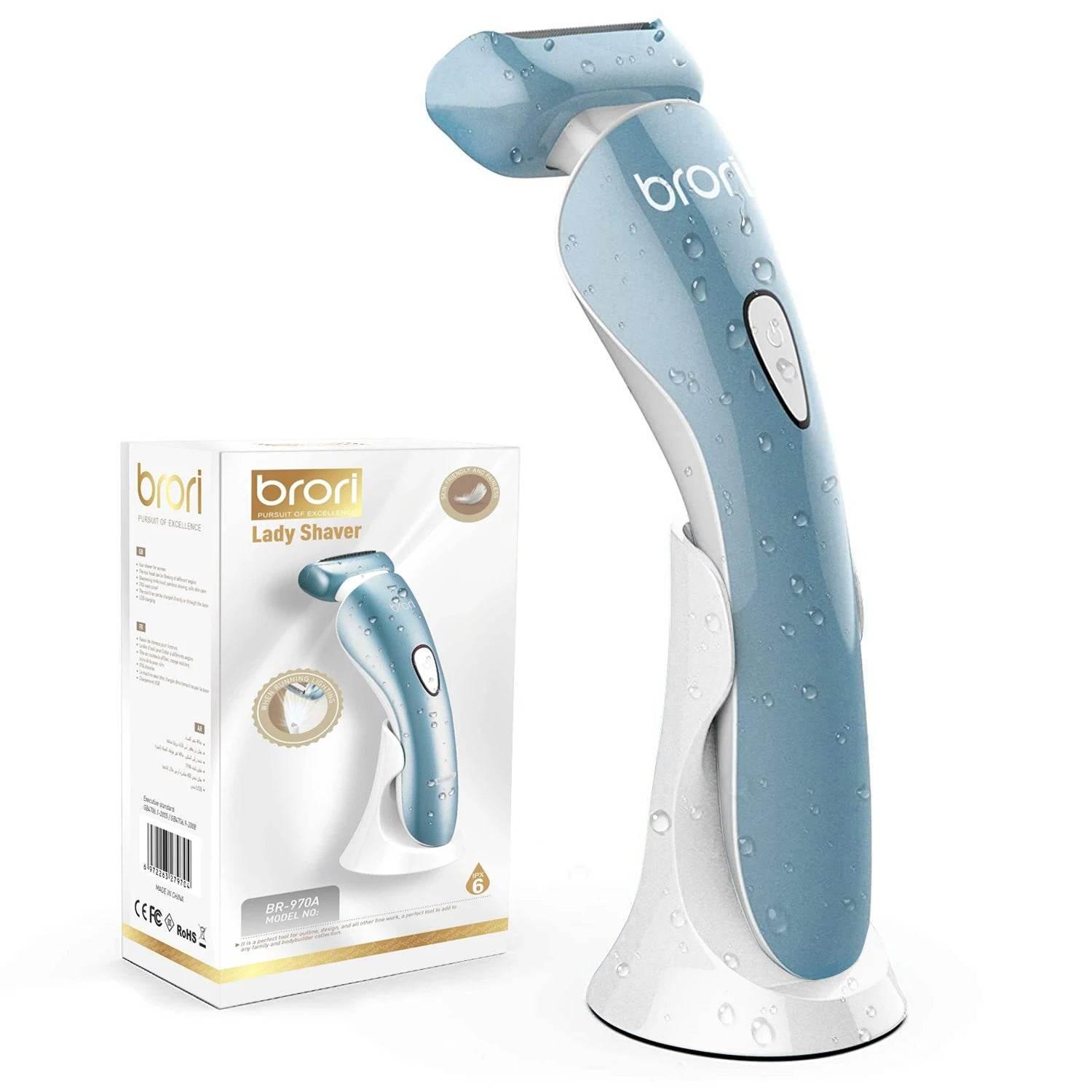 Electric Razor for Women Bikini Trimmer Body Hair Removal for Legs and Underarms Washable Depilador Epilator Tools USB Charging - Empire P.E