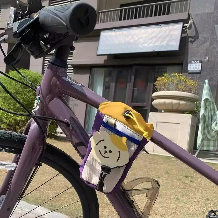 Bicycle Water Bottle Bag Kid Bike Carrier Bag Cartoon - Empire P.E