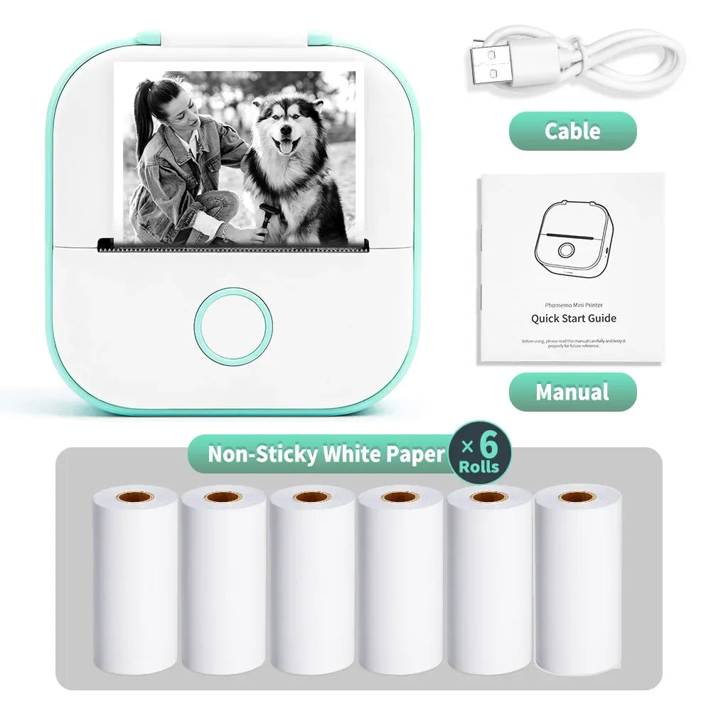 Portable Mini Thermal Printer, - Empire P.E