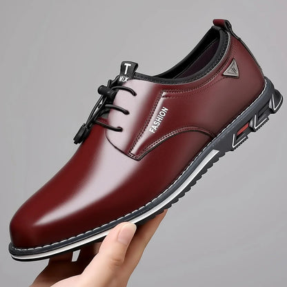 Mens Casual Oxford Pointed Toe Slip on Shoes - Empire P.E