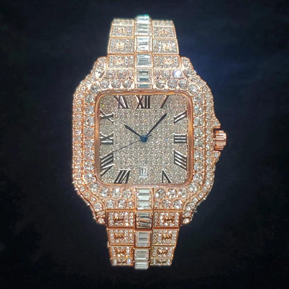 Luxury Original Brand Men Watch Bling Diamond - Empire P.E