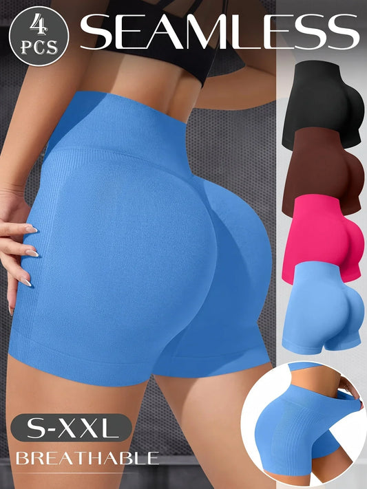 4-Pack Seamless Women's Boyshorts