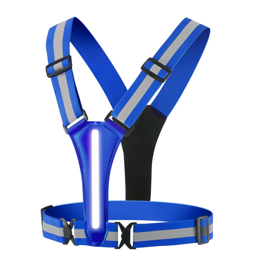 LED Reflective Light Up Running Vest