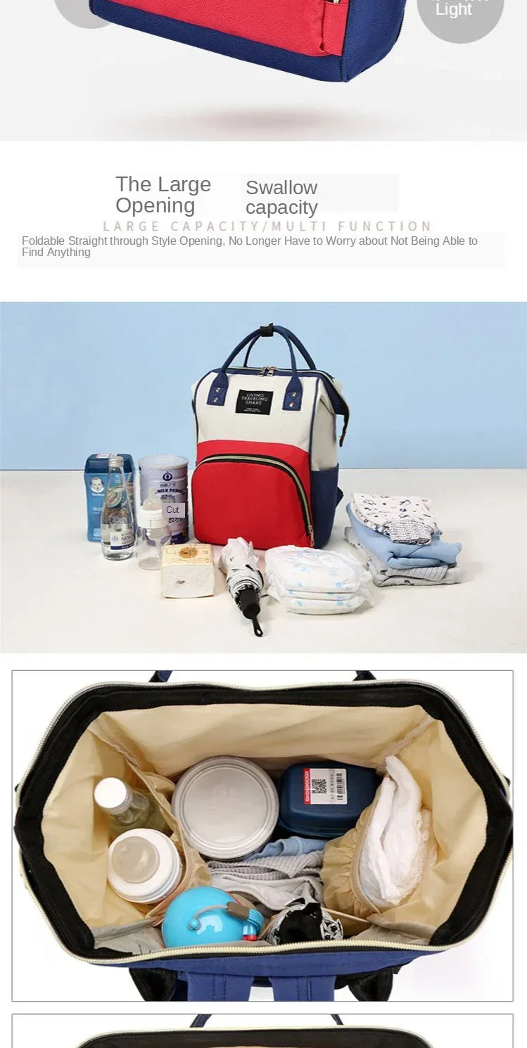 Diaper Bag Backpack Large Capacity Bag - Empire P.E