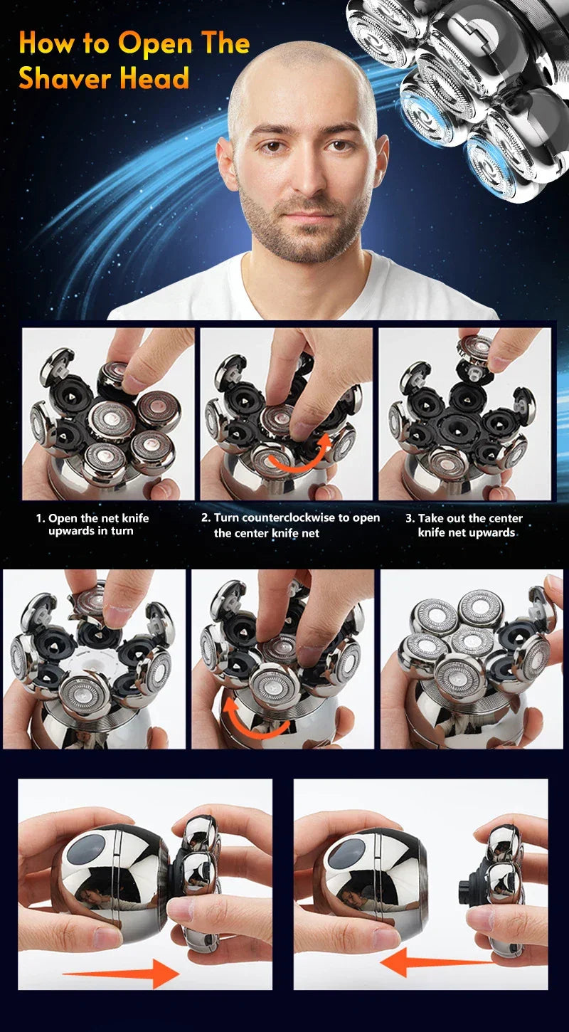 Replaceable Electric Shaver Spare 3D 4D 5D 6D 7D 8D 9D - Empire P.E