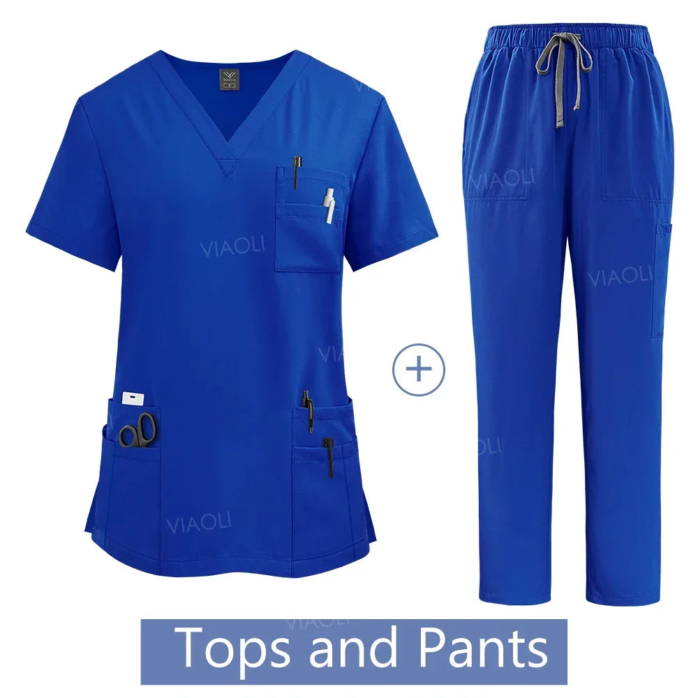 Medical Uniform Scrubs Set