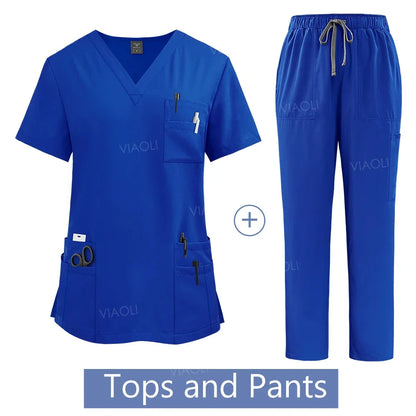 Medical Uniform Scrubs Set