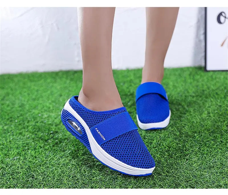 slip-ons without back female sneakers women's sport shoes professional running shoes black sports shoes skor walkx 1229 - Empire P.E