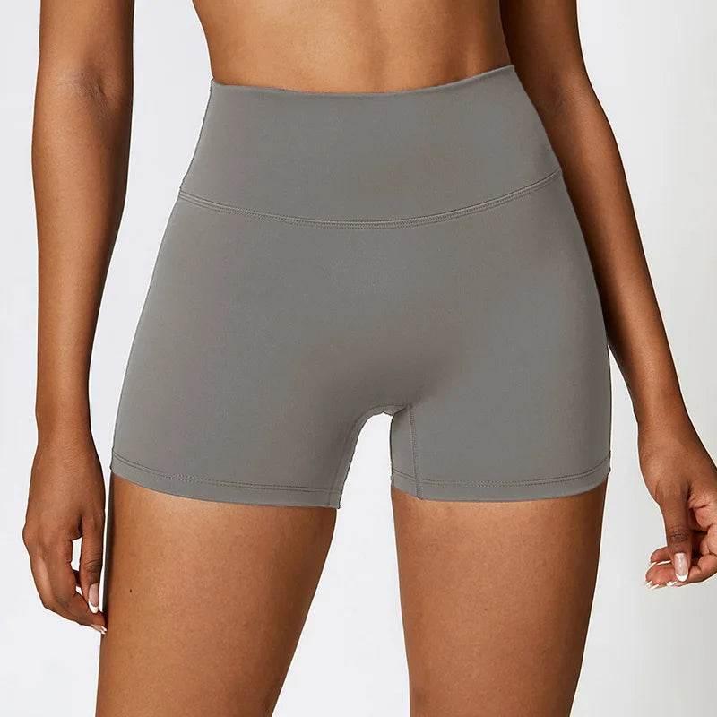 Women's sports Yoga shorts High waist hip lift fitness running cycling quick dry Breathable Yoga women's 3 points yoga shorts - Empire P.E