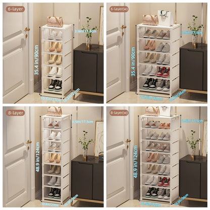 1pc 6/8 Layers Shoe Organizer Rack