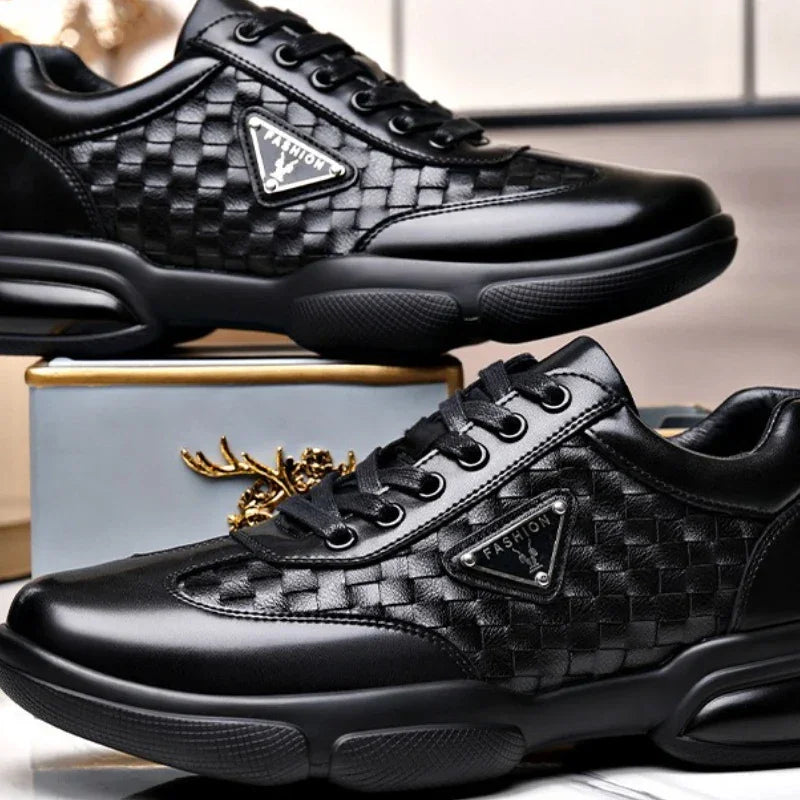 Casual Leather Training Wear Resistant Sneakers Outdoor - Empire P.E