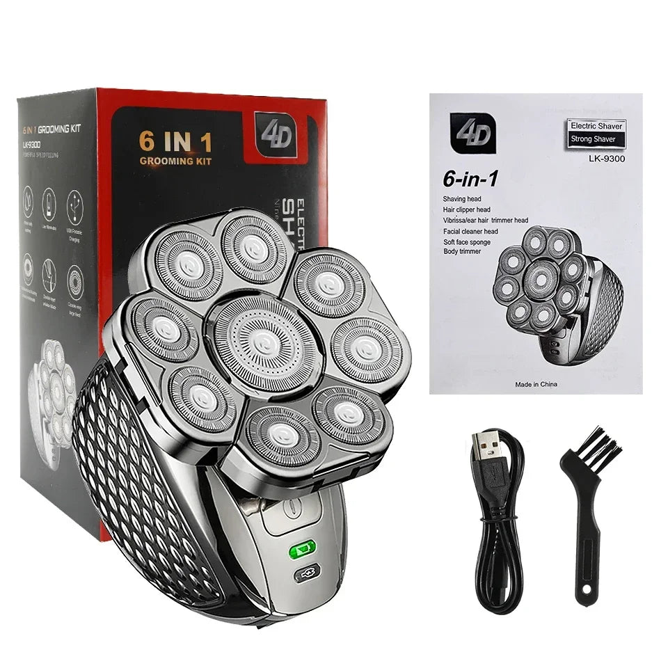 6 in1 Grooming Kits Electric Shaver - Empire P.E
