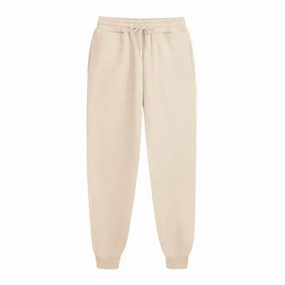 Men's Casual Sweatpants Fleece Sports Pants Unisex Fashion Solid Loose Trousers Streetwear Autumn Winter Jogging Fitness Pants - Empire P.E