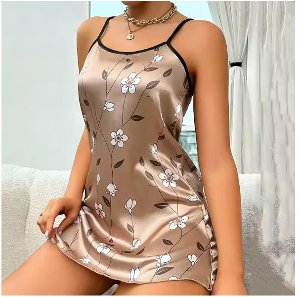 Women Floral Printing Nightdress - Empire P.E