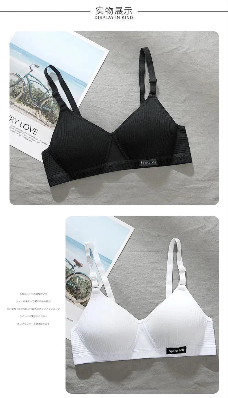 Cotton Underwear Women AB Cup Bra Wireless - Empire P.E