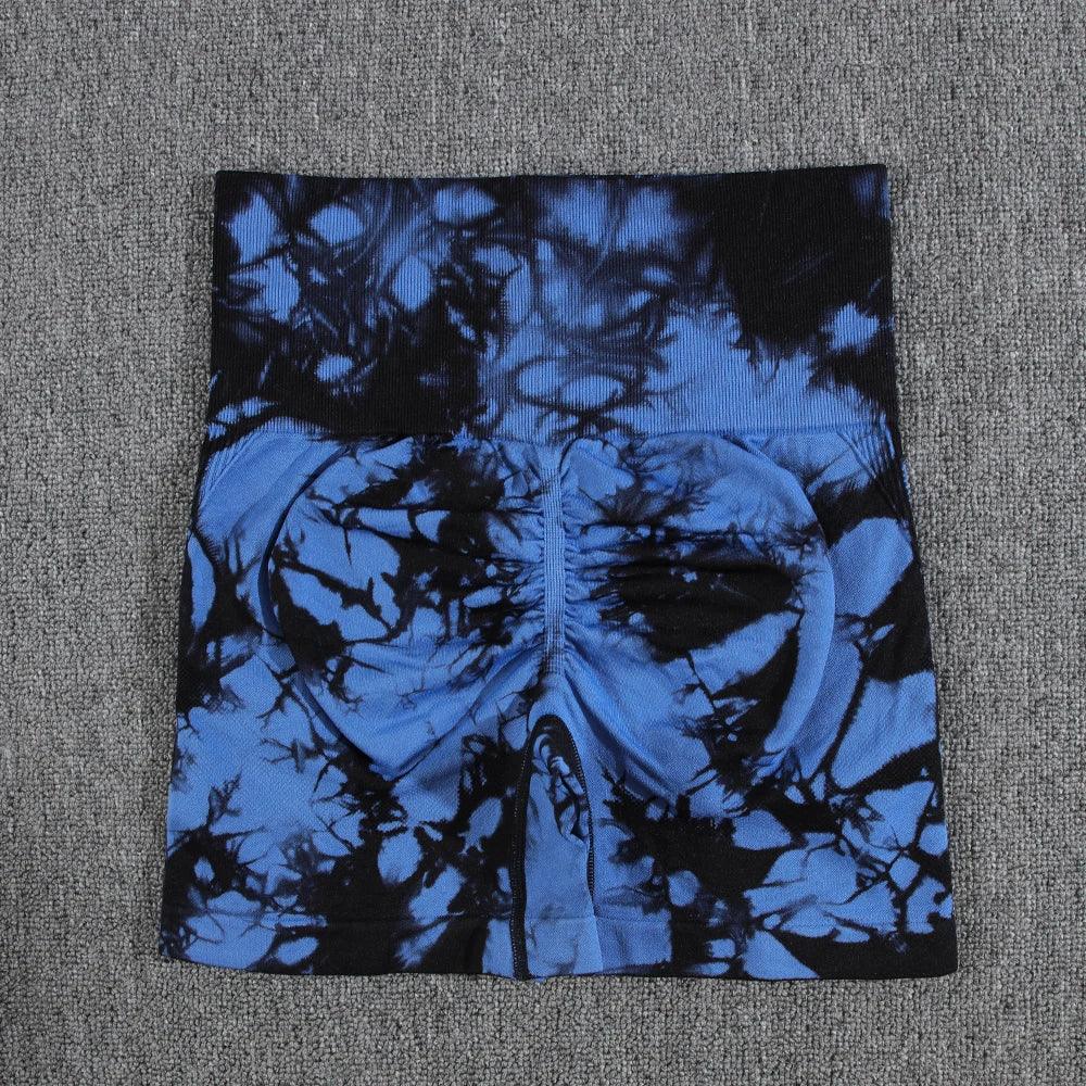 1/2/3/PCS Tie Dye  Seamless Women Pants Sets