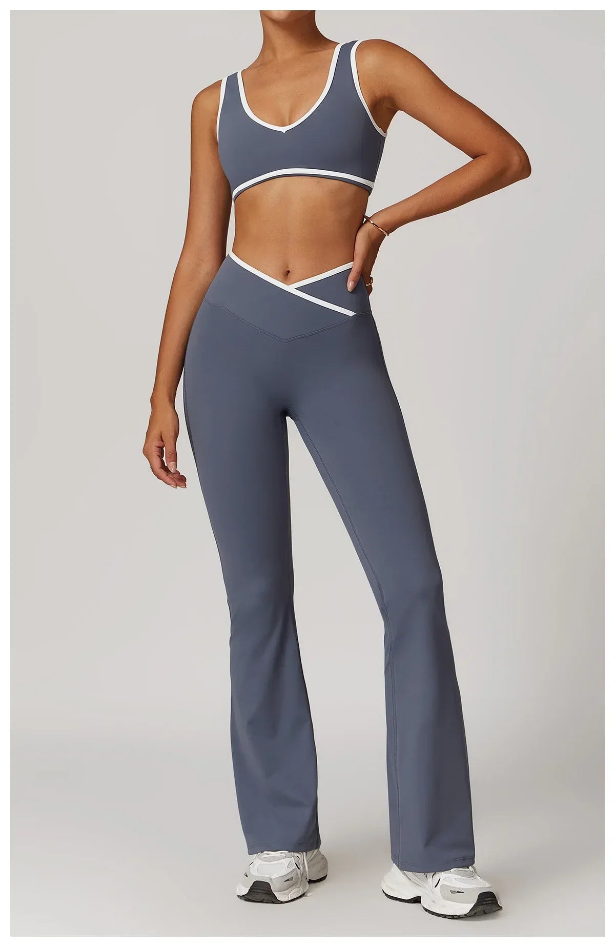 Yoga Set 2 Pieces Workout Outfits Fitness - Empire P.E