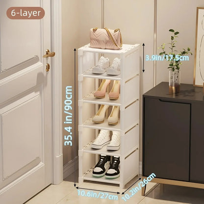 1pc 6/8 Layers Shoe Organizer Rack