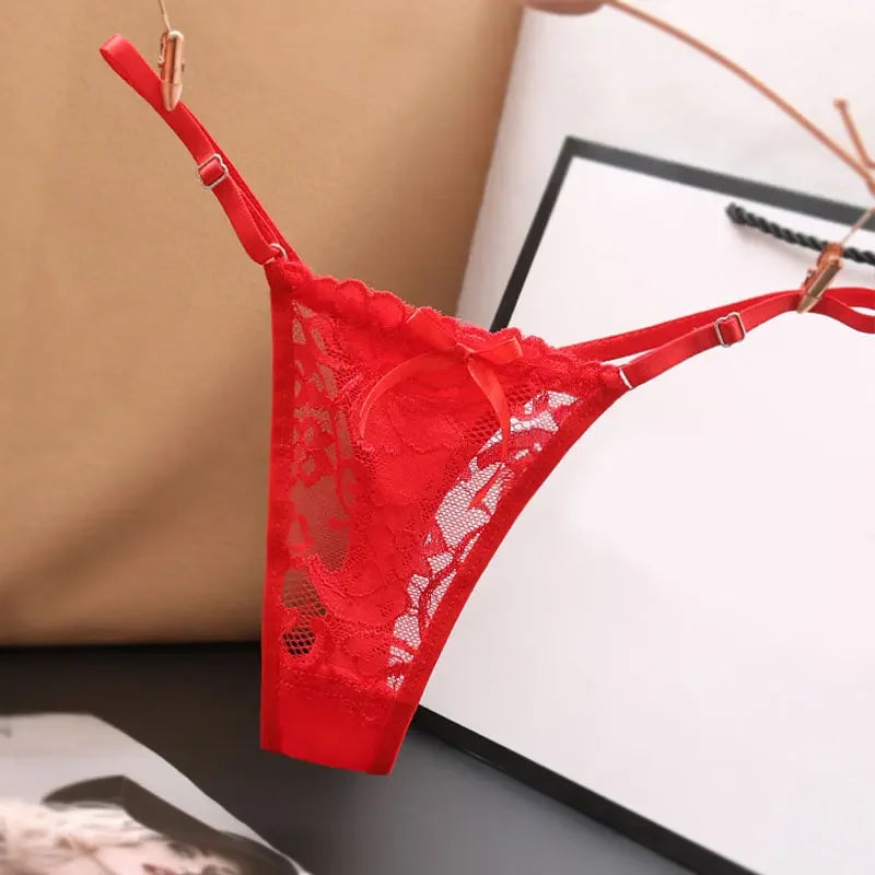 Sexy Lace See-Through Thong For Women Panties - Empire P.E