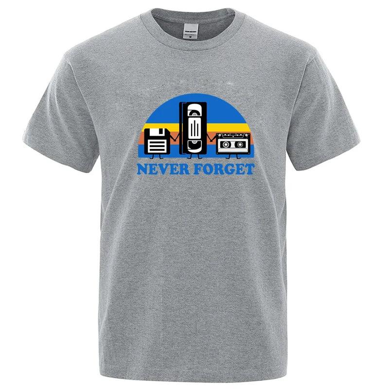 Men's Graphic Music Funny Printed  T-Shirt