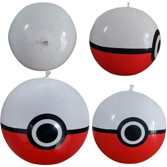 1PCS Pokeball Inflatable Beach Ball 30CM 40CM Balloons Football Swimming Pool Beach Party Decoration Sports Ball Fun Toy - Empire P.E