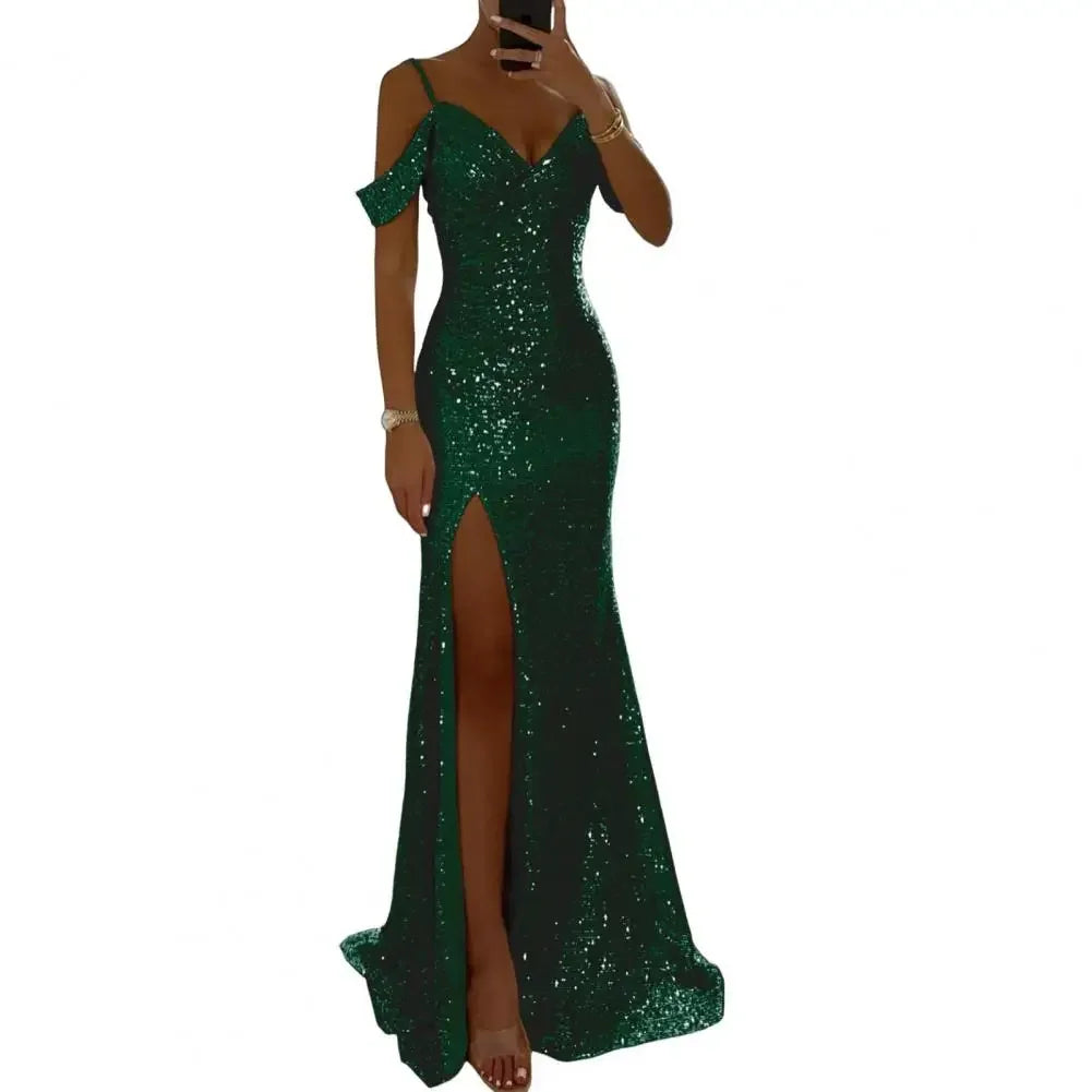 Women Sequin Suspender Dress Sexy Shiny - Empire P.E