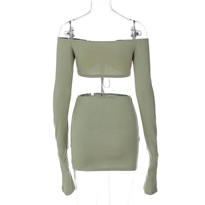 Women Matching 2 Piece Set Long Sleeve Drawstring - Empire P.E