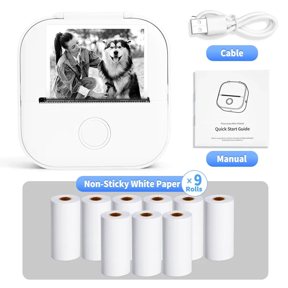 Portable Mini Thermal Printer, - Empire P.E