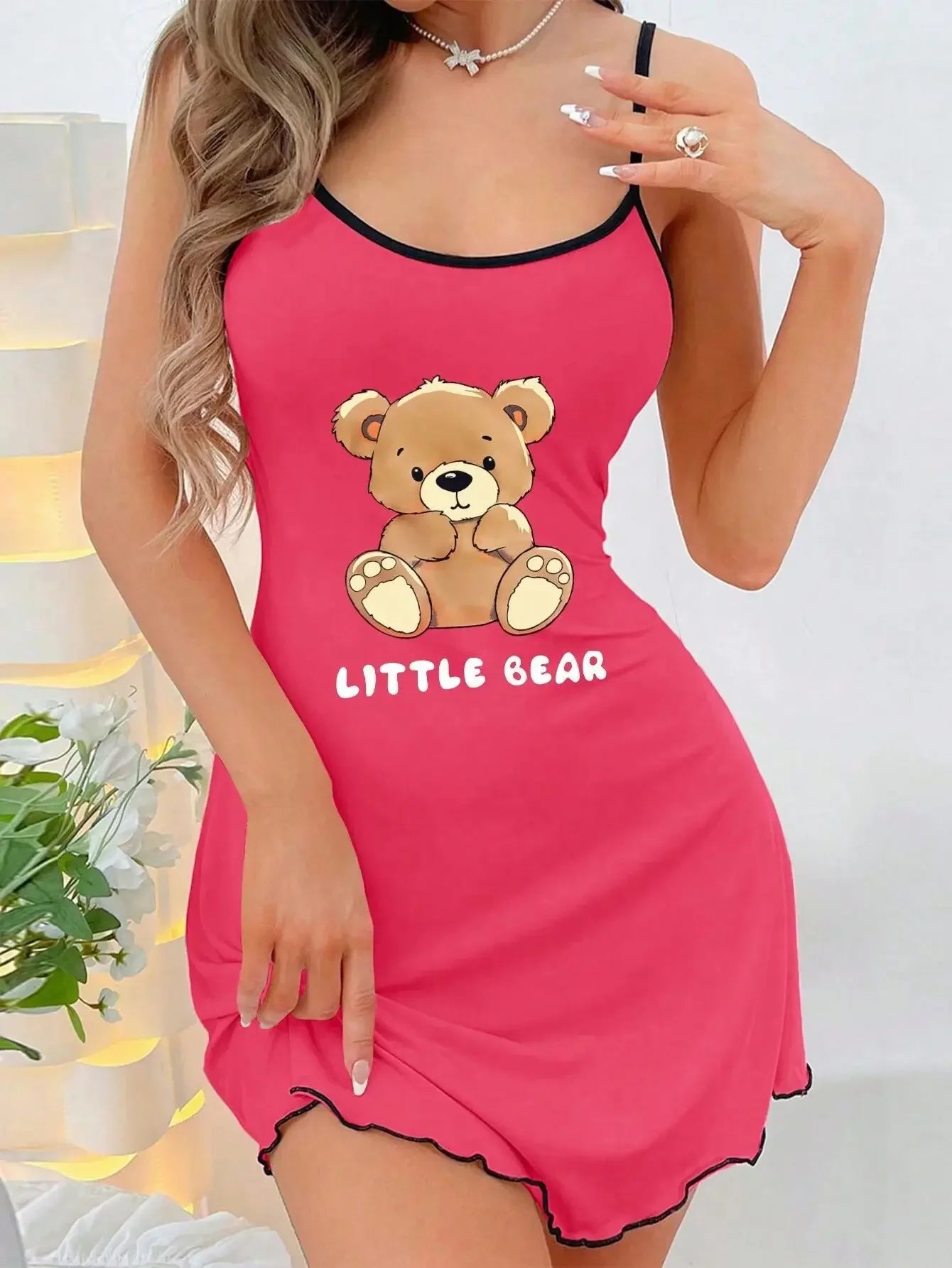 Women's Suspender Nightgown - Empire P.E