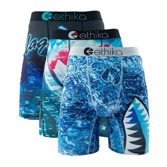 ETHIKA 3Pcs Men Sexy Underwear Boxers - Empire P.E