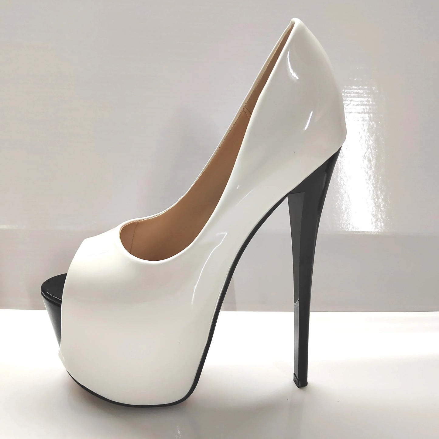 Sexy Stilettos 19cm Thin High-Heeled Patent Leather - Empire P.E