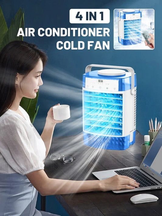 4 IN 1 Portable Air Conditioners Cooling Fan - Empire P.E