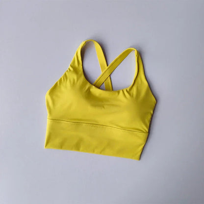 All-in-one Sports Bra Collection Breast High-intensity Professional Shock-proof Huddle Running Bra Yoga Fitness Bra Summer Cloth - Empire P.E