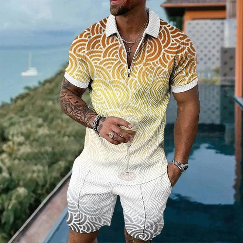 Hawaiian Tracksuit 2pcs Sets - Empire P.E