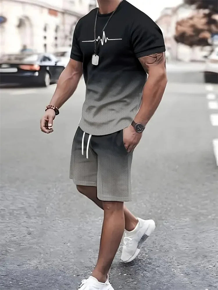 New Men's Outfit Summer Short Sleeve - Empire P.E