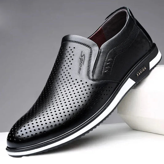 Brand New Fashion Men Loafers Men Leather Casual Shoes - Empire P.E
