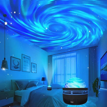 LED Galaxy Light Colorful Galaxy Sky Projector Bedroom Night Light - Empire P.E