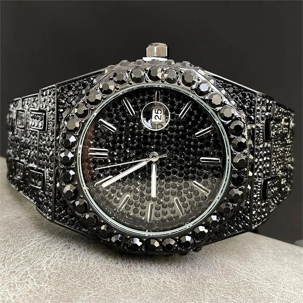 2025 New Luxury Brand Iced Watch