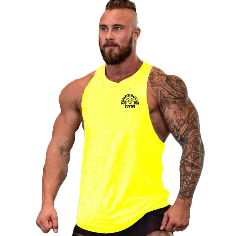 Men's Sleeveless Fitness Shirt - Empire P.E