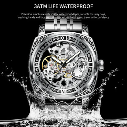 Men's Luxury Stainless Steel Waterproof Watch