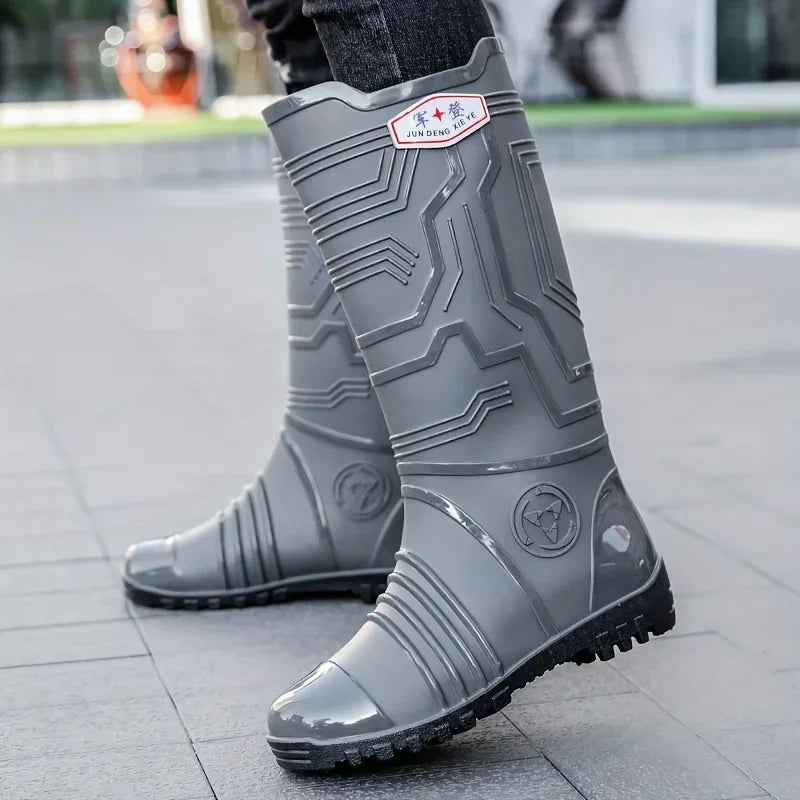 Men's Waterproof Rain Boots, Comfortable Non-slip Durable Garden Shoes - Empire P.E