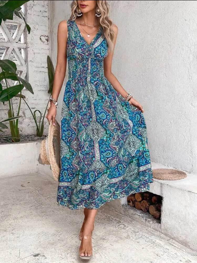 Fashion Sleeveless Dress Women 2024 - Empire P.E