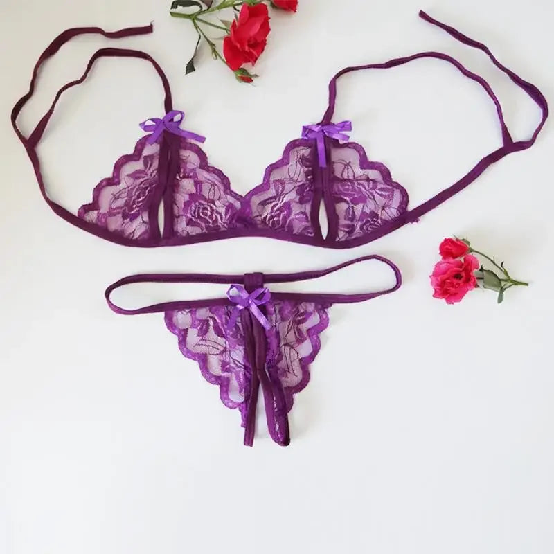 Women Lace Sexy Lingerie Set - Empire P.E