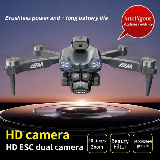 S183 Dual Camera drone, Brushless Rc drone to avoid obstaclesoptical flowremote control Quadcopter, children's flying helicopter - Empire P.E