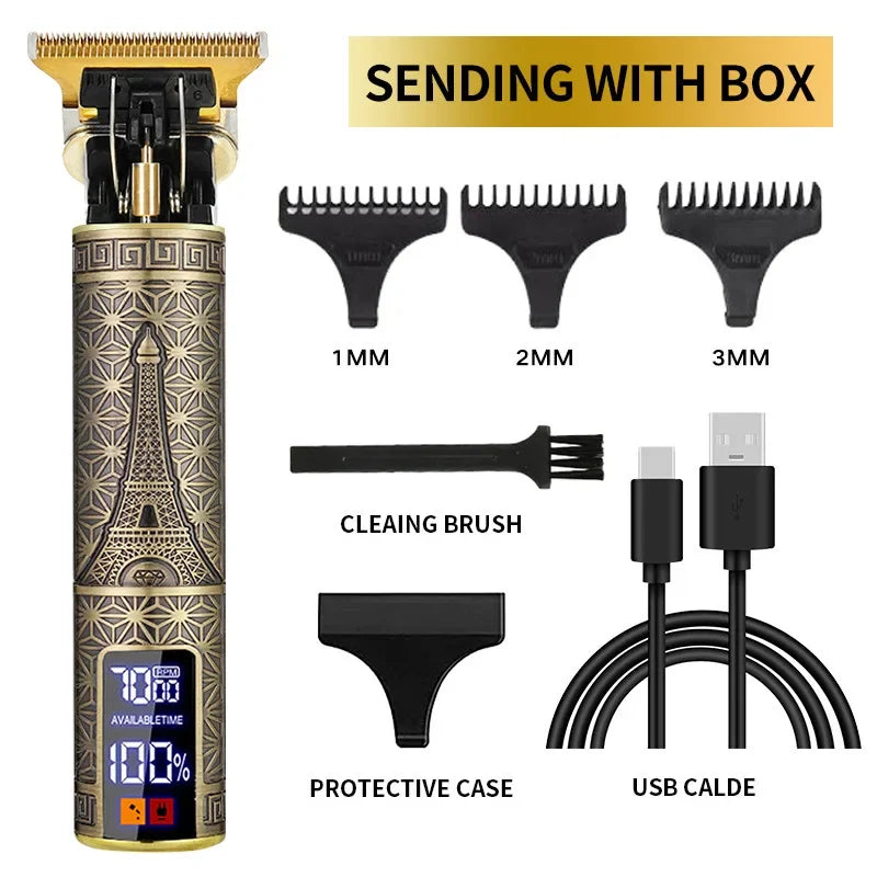 Electric Wireless Facial Hair Trimmer Clipper - Empire P.E
