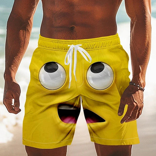 Men's 3D Print Board Shorts