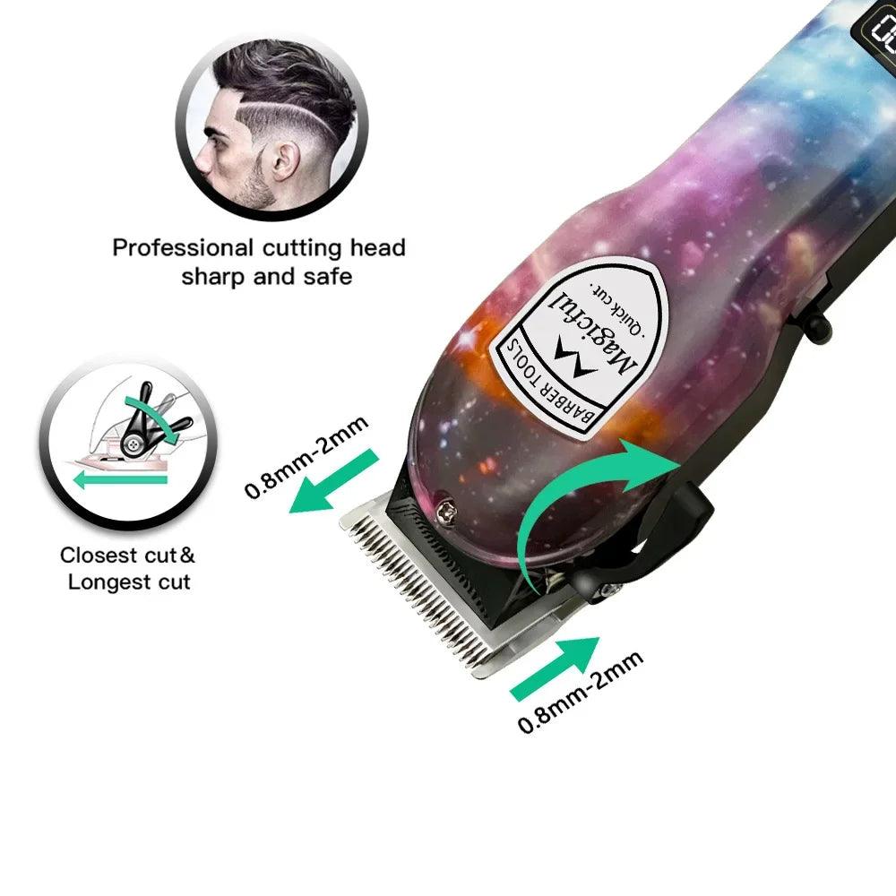 Magicful Hair Trimmer For Men Fashion Professional Hair Rechargeable Li-ion Battery - Empire P.E