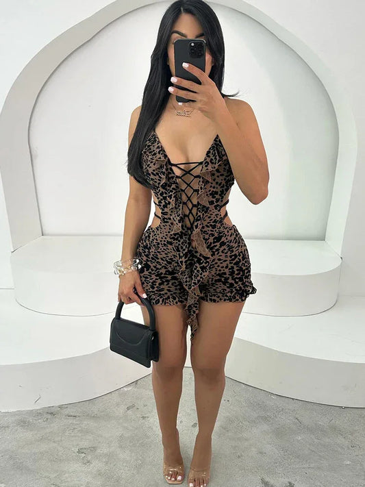 Drawstring Women Playsuits - Empire P.E