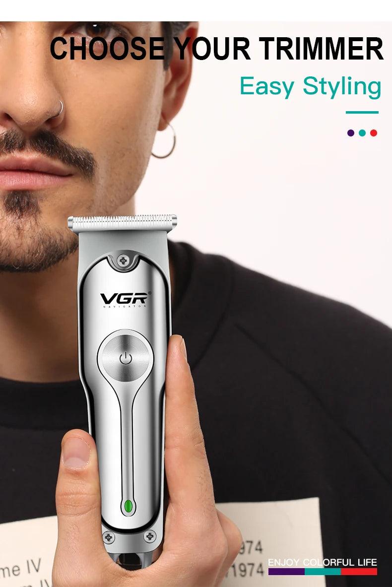 VGR Hair Trimmer Professional Hair Clipper Wireless - Empire P.E